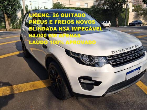 LAND ROVER DISCOVERY SPORT 2.0 16V SI4 TURBO FLEX SE 4P AUTOMÁTICO